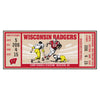 University of Wisconsin Ticket Runner Rug - 30in. x 72in.