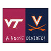 House Divided - Virginia Tech / Virginia House Divided Rug