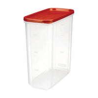 Rubbermaid 21 cups Clear/Red Food Storage Container 1 pk (Pack of 2)