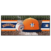 MLB - Houston Astros Orange Baseball Runner Rug - 30in. x 72in.