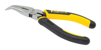 Stanley FatMax 6-3/8 in. Carbon Steel Bent Long Nose Pliers/Cutter