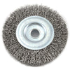 Forney 4 in. Crimped Wire Wheel Brush Metal 6000 rpm 1 pc