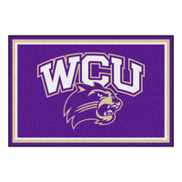 Western Carolina University 5ft. x 8 ft. Plush Area Rug