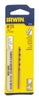 Irwin #35 X 2-5/8 in. L High Speed Steel Wire Gauge Bit Straight Shank 1 pc (Pack of 5)