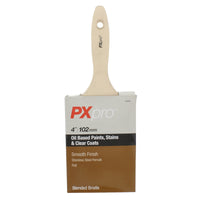 PXpro 4 in. Flat Oil-Based Paint Brush