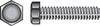 Hillman 1/2 in. D X 3-1/2 in. L Zinc Plated Steel Hex Tap Bolt 25 pk