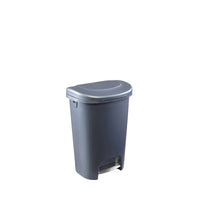 Rubbermaid Premium 13 gal Gray Resin Step-On Trash Can (Pack of 4)