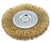 Mibro 6 in. Coarse Wire Wheel Brush Brass Coated Steel 4500 rpm 1 pc