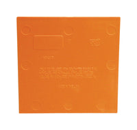 Cantex Square PVC 3 gang Divider Plate Orange