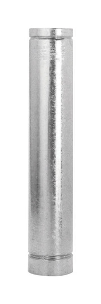 Selkirk 3 in. Dia. x 24 in. L Aluminum Round Gas Vent Pipe (Pack of 2)