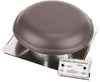 Air Vent 26.2 in. H X 25.5 in. W X 9 in. L X 14.5 in. D Brown Metal Power Roof Ventilator