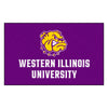 Western Illinois University Rug - 5ft. x 8ft.