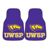 University of Wisconsin-Stevens Point Carpet Car Mat Set - 2 Pieces