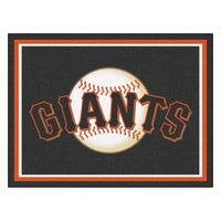 MLB - San Francisco Giants 8ft. x 10 ft. Plush Area Rug