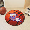 Northwestern State University Basketball Rug - 27in. Diameter