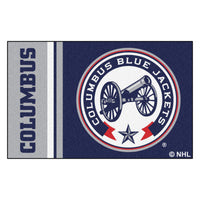 NHL - Columbus Blue Jackets Uniform Rug - 19in. x 30in.