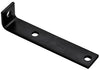 National Hardware 7.5 in. H X 1.5 in. W X 0.188 in. D Black Carbon Steel Inside Offset Leg Corner Br