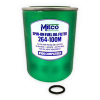 Mitco 60 PSI 40 GPH 10 Micron Spin-on Fuel Oil Filter