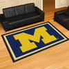 University of Michigan 5ft. x 8 ft. Plush Area Rug