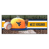 West Virginia University Baseball Runner Rug - 30in. x 72in.