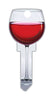 Lucky Line Key Shapes Red Wine House Key Blank Double sided For Schlage SC1 (Pack of 5)