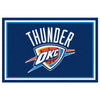 NBA - Oklahoma City Thunder 5ft. x 8 ft. Plush Area Rug