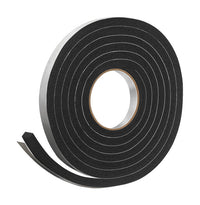 Frost King Black Rubber Foam Weather Seal For Doors and Windows 10 ft. L X 0.44 in.