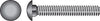 Hillman 1/2 in. X 4 in. L Zinc-Plated Steel Carriage Bolt 25 pk