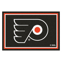 NHL - Philadelphia Flyers 5ft. x 8 ft. Plush Area Rug