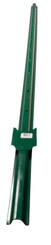 American Posts 84 in. H 13 Gauge Powder Coated Green steel U-Post (Pack of 5)