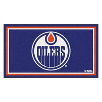 NHL - Edmonton Oilers 3ft. x 5ft. Plush Area Rug