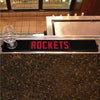 NBA - Houston Rockets Bar Mat - 3.25in. x 24in.