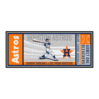 MLB - Houston Astros Retro Collection Ticket Runner Rug - 30in. x 72in. - (1984)