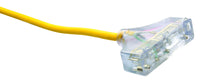 Southwire Outdoor 50 ft. L Yellow Tri-Source Extension Cord 12/3 SJEOOW