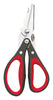 Chef'n FreshForce Gray/Red Stainless Steel Utility Scissors