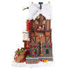 Lemax Multicolor Polyresin Factory Christmas Decor Elf Toy 11.81 L x 10.43 H x 7.09 W in.