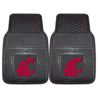 Washington State University Heavy Duty Car Mat Set - 2 Pieces