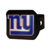 NFL - New York Giants  Black Metal Hitch Cover - 3D Color Emblem