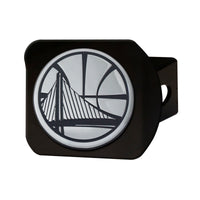 NBA - Golden State Warriors Black Metal Hitch Cover