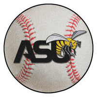 Alabama State University Baseball Rug - 27in. Diameter