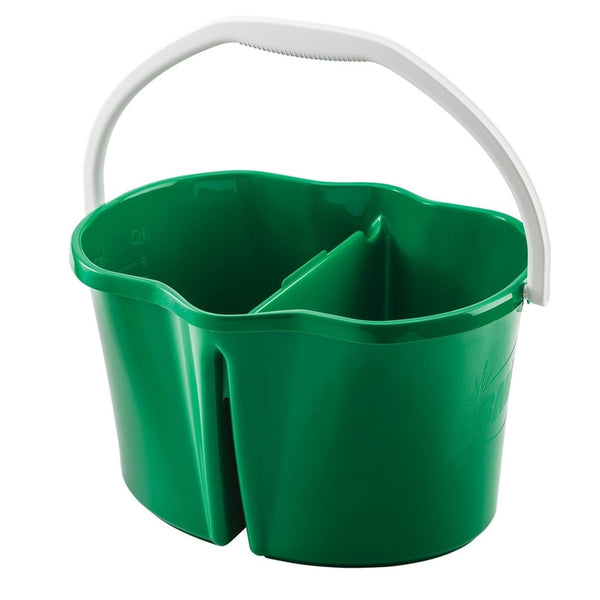 3.5 Gallon Round Plastic Buckets w/ Wire Handle & Plastic Grip