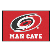 NHL - Carolina Hurricanes Man Cave Rug - 19in. x 30in.