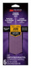 3M Pro Grade Precision 9 in. L X 3-2/3 in. W 220 Grit Ceramic Sanding Sheet 6 sheet