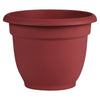 Bloem Ariana 6.8 in. H X 8 in. D Plastic Planter Burnt Red