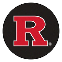 Rutgers University Hockey Puck Rug - 27in. Diameter