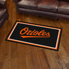 MLB - Baltimore Orioles Script 3ft. x 5ft. Plush Area Rug