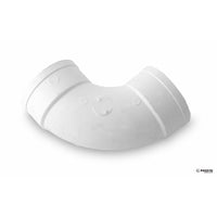 NDS Schedule 35 3 in. Hub each X 3 in. D Hub PVC Elbow 1 pk