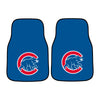 MLB - Chicago Cubs Carpet Bear Car Mat Set - 2 Pieces