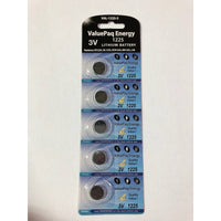 Dantona Lithium 1225 3 volt Electronic/Thermometer/Watch Battery 5 pk