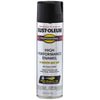 Rust-Oleum Professional Flat Black Spray Paint 15 oz. (Pack of 6)